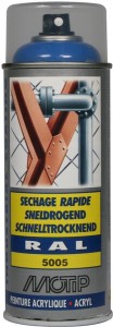 Lakier akrylowy w sprayu, RAL 5005 niebieski sygnałowy 400 ml