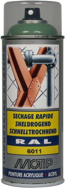 Lakier akrylowy w sprayu, RAL 6011 seledynowy 400 ml