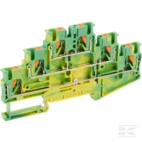 Zacisk szeregowy żółty/ziel. | poltechparts.pl