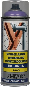 Lakier akrylowy w sprayu, RAL 4005 niebieski 400 ml