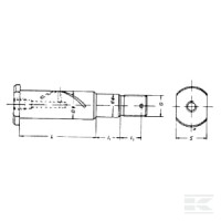 Sworzeń resoru, 30 mm | poltechparts.pl