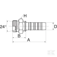 Końcówka DN10-M18x1.5 | poltechparts.pl
