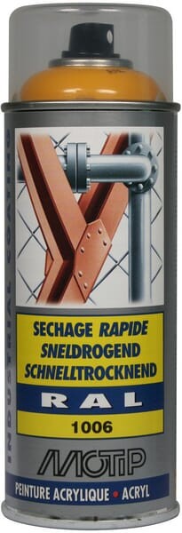 Lakier akrylowy w sprayu, RAL 1006 pomarańczowo-miodowy 400 ml