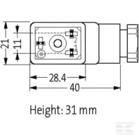 Wtyczka zaworu typu BI | poltechparts.pl