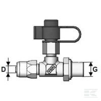 Złącze kontrolne proste 12/M22x1.5 | poltechparts.pl