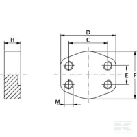 Przeciwkołnierz ślepy SAE | poltechparts.pl