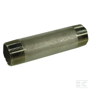 Rurka stal nierdzewna 2x gwint zewnętrzny 1-1/4" x 150 mm