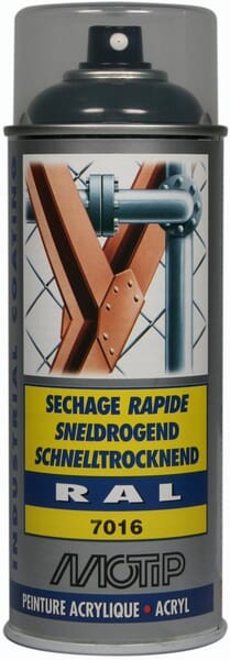 Lakier akrylowy w sprayu, RAL 7016 szary antracytowy 400 ml