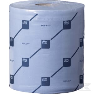 Ręcznik papierowy, niebieski w rolce, 19… | poltechparts.pl