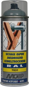 Lakier akrylowy w sprayu, RAL 7031 szaro niebieski 400 ml