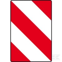Tablica ostrzegawcza, prawa 423x282 mm | poltechparts.pl