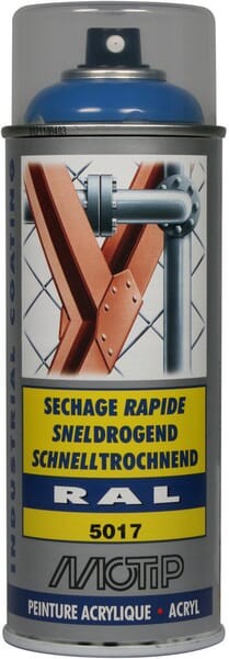 Lakier akrylowy w sprayu, RAL 5017 niebieski morski 400 ml