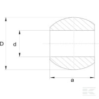 Kula dźwigni dolnej kat.4/3 ? 37/85x57 mm | poltechparts.pl