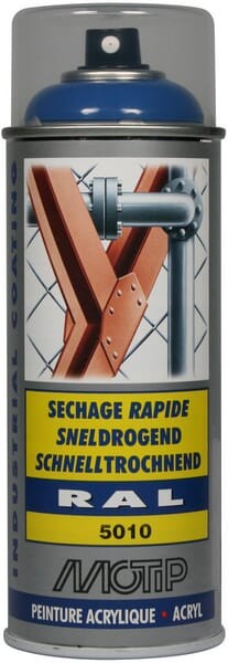 Lakier akrylowy w sprayu, RAL 5010 niebieski 400 ml