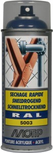 Lakier akrylowy w sprayu, RAL 5003 szafirowy szary 400 ml