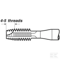 Gwintownik maszynowy HSS B M10 | poltechparts.pl