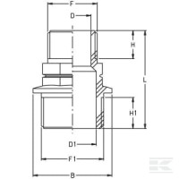 Nypel redukcyjny gwint zew. / gwint zew.… | poltechparts.pl