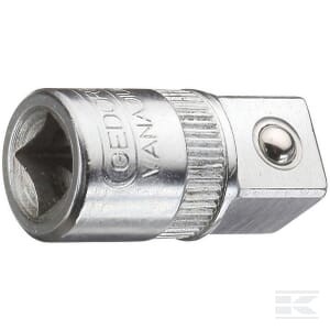 Element napędowy i łączący 1/4" Gedore, adapter 1/4-3/8