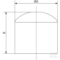 Pokrywa 63mm Prevost | poltechparts.pl