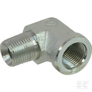 Złącze kolankowe 90° gwint wewnętrzny 3/8" BSP x gwint zewnętrzny 3/8" BSPT