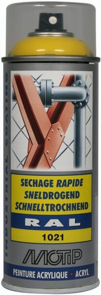 Lakier akrylowy w sprayu, RAL 1021 żółty kadmowy 400 ml