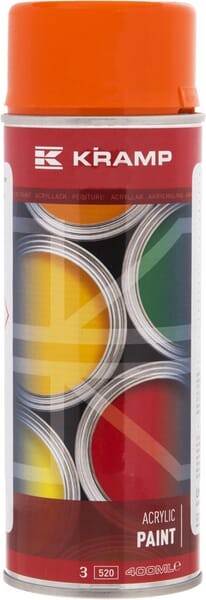Lakier do maszyn RAL, 2004 pomarańczowy 400 ml