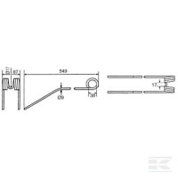 Palec zgrabiarki oryginał Niemeyer | poltechparts.pl