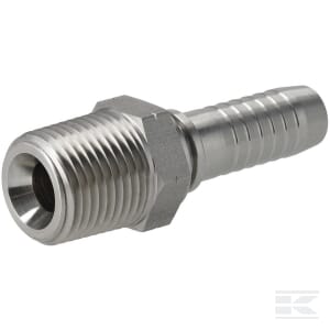 Końcówka DN10-1/2" NPT stal nierdzewna