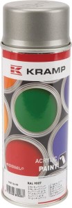 Lakier do maszyn RAL, 9007 srebrny ciemny 400 ml