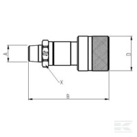 Szybkozłącze gniazdo gwint wewnętrzny 3/8… | poltechparts.pl
