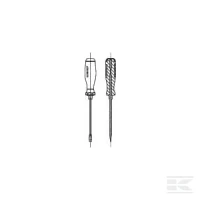 Wkrętak płaski z pobijakiem Gedore, 8 mm | poltechparts.pl