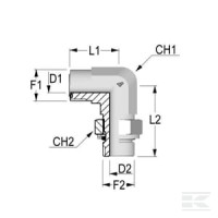 Złącze kolankowe | poltechparts.pl