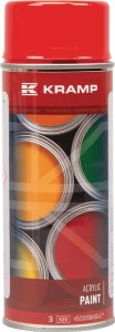 Lakier do maszyn RAL, 3020 czerwień kubańska 400 ml