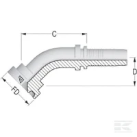 Końcówka DN13-?38,1 mm-45° | poltechparts.pl