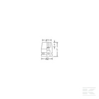 Klucz nasadowy udarowy 1/2" TORX E24 | poltechparts.pl