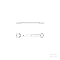 Klucz oczkowy, 6x7 mm | poltechparts.pl