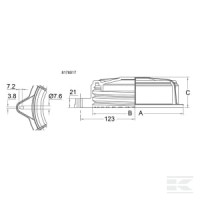 Pokrywa przykręcana ? 220 mm | poltechparts.pl
