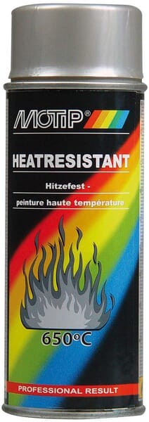 Lakier żaroodporny 800°C, srebrny 400 ml