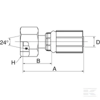 Końcówka DN10-M20x1.5 | poltechparts.pl