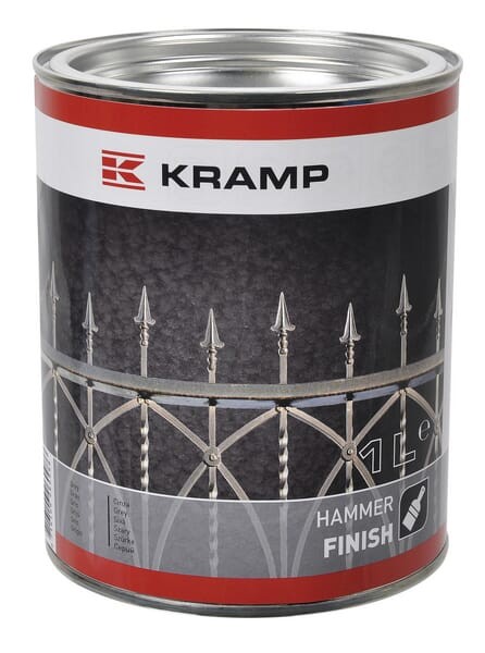 Lakier młotkowy Kramp, szary 1 L