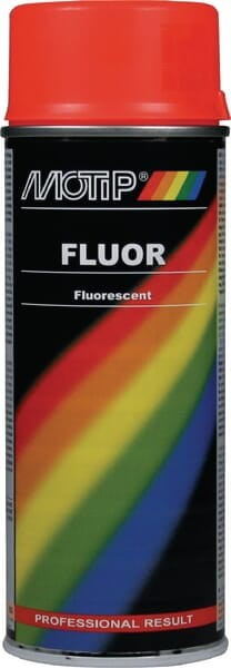 Lakier fluorescencyjny czerwono-pomarańczowy
