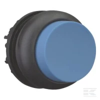 Przycisk, niebieski wysoki zatrzaskowy | poltechparts.pl