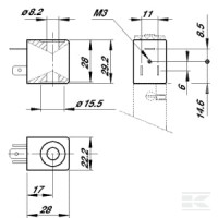 Cewka elektromagnetyczna MW 22 ? 8 5W-24… | poltechparts.pl