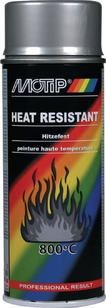 Lakier żaroodporny 800°C, srebrny 400 ml