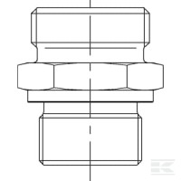 Złącze gwintowane M42x2.0 42L 1-1/2NPT | poltechparts.pl