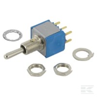 Przełącznik, mały, ON-OFF-MOM, 2-biegunowy | poltechparts.pl
