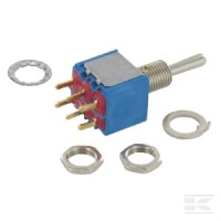 Przełącznik, mały, ON-OFF-MOM, 2-biegunowy | poltechparts.pl