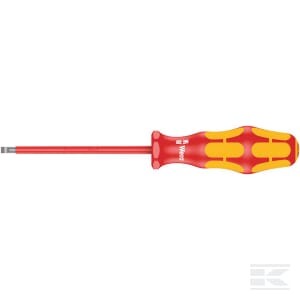 Wkrętak płaski VDE Wera, 8.0x175 mm | poltechparts.pl