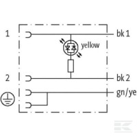 Wtyczka 18 mm z przewodem 1.5 m | poltechparts.pl
