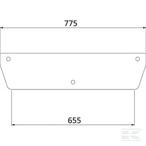 Szyba tylna, dolna | poltechparts.pl